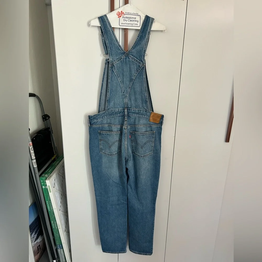 Levi’s Blue Denim Overalls - Picture 9 of 9